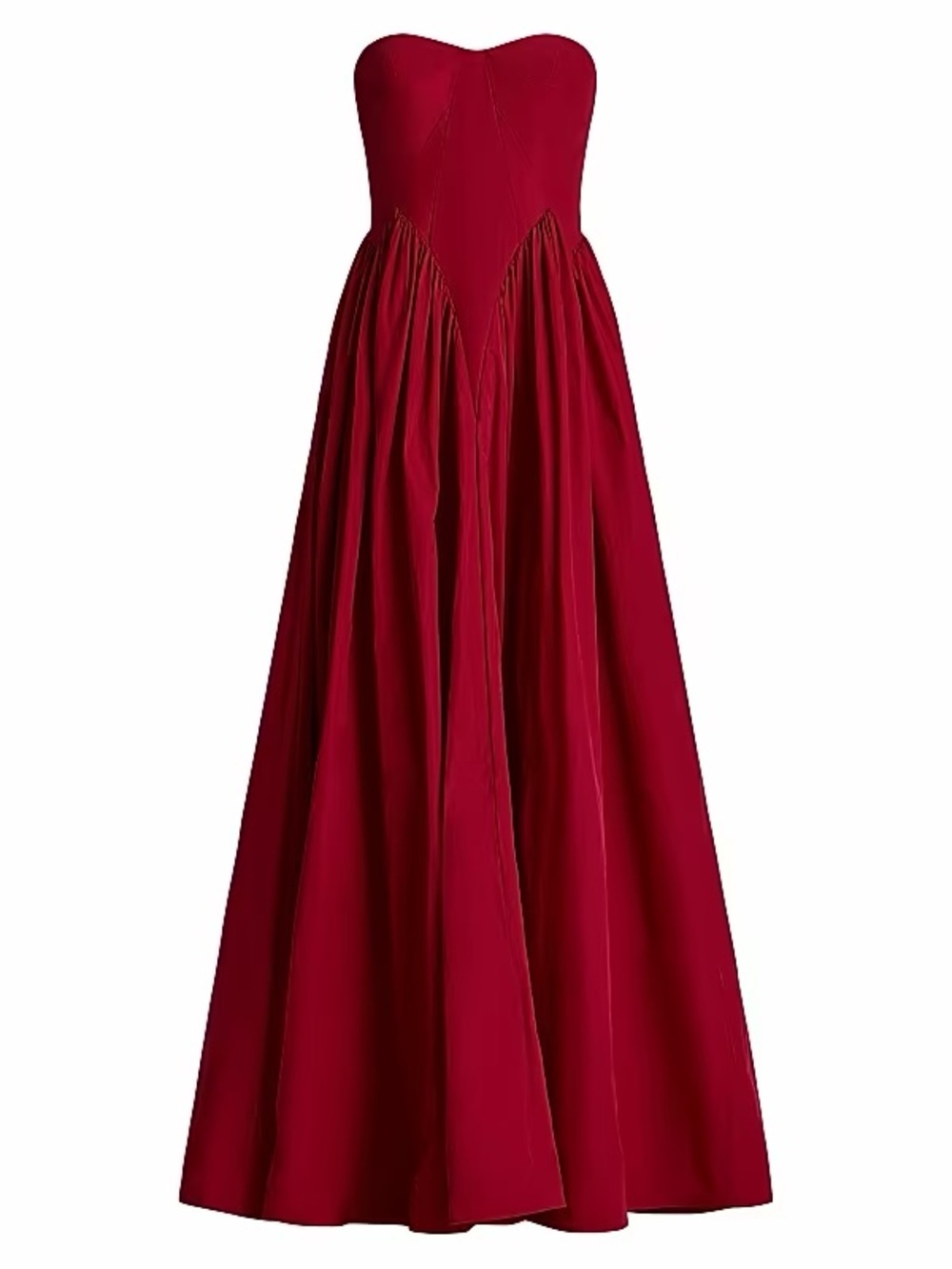 ZAC POSEN TAFETTA DROP WAIST DRESS